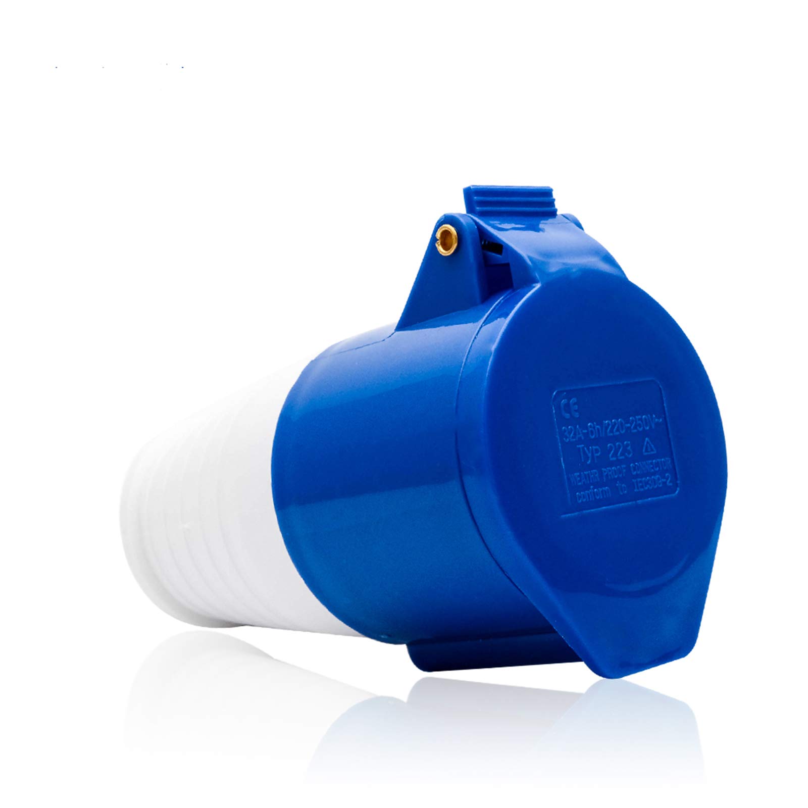 Buy 3 Pin Industrial Plug/Socket Connector 240V 16A/32A Power ...