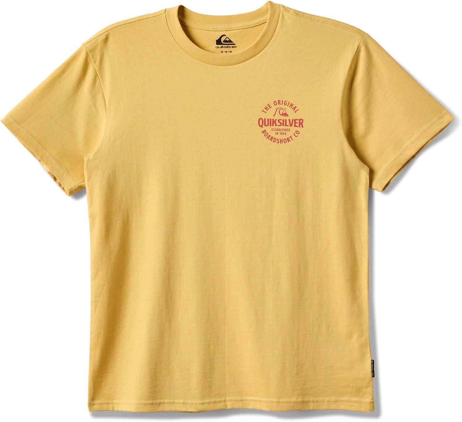 Quiksilver - Mens Locked Up Mt0 Graphic T-Shirt, Color Rattan Heather, Size: Medium