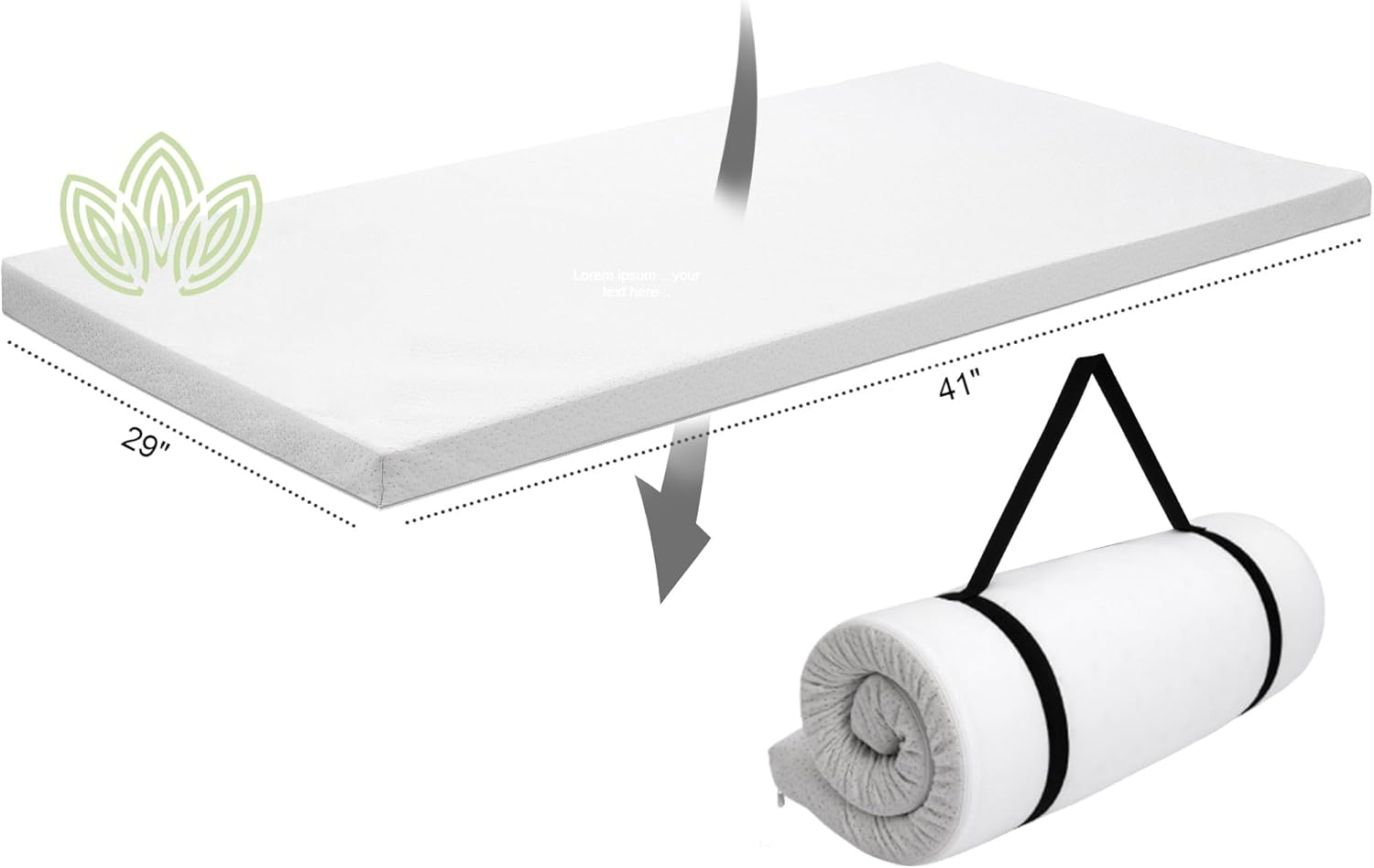 Organic Cotton Pack n Play Topper CertiPURUS Baby