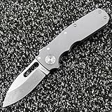 BMKNIVES Andrew Demko Shark Cub Deep Carry Titanium Handle Knife (Pinch point)