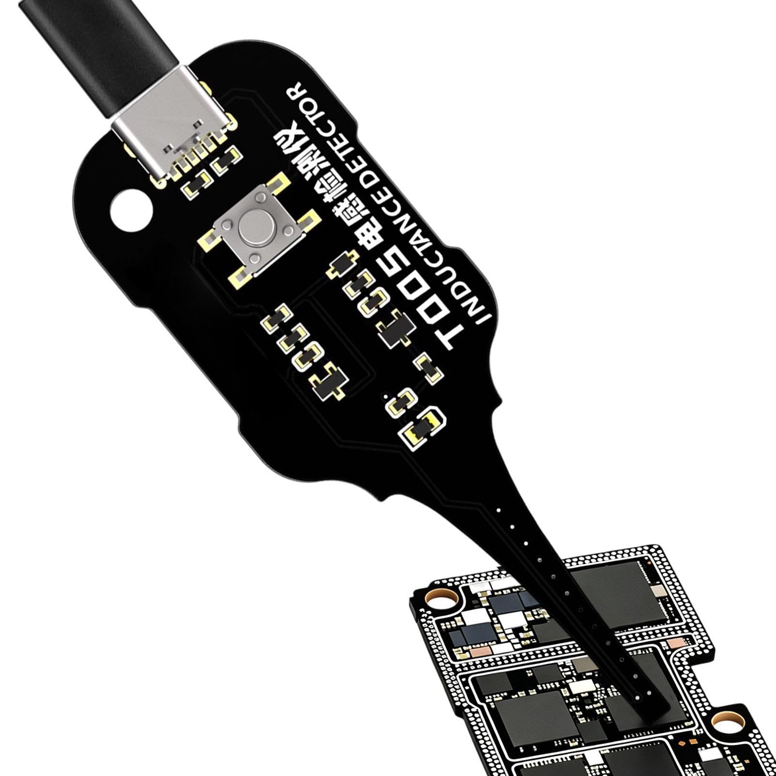 de inductancia - Capacitancia digital del medidor, probador de resistencia de inductancia | Herramienta de verificación de fallas de inducción electromagnética para altavoz de teléfono, PC, electr