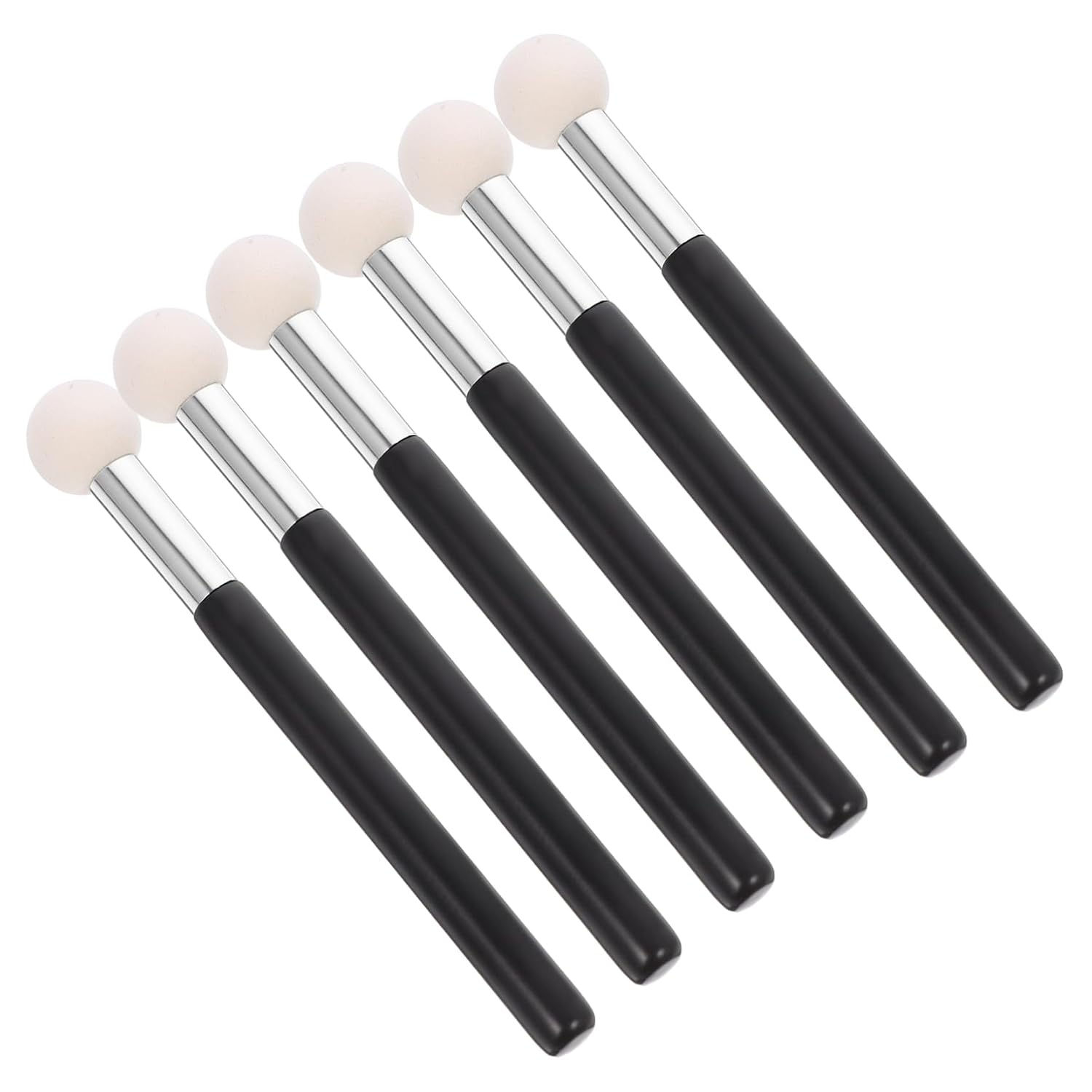 LIFKOME 6pcs Concealer Brush Round Makeup Brushes for Foundation and Concealer Versatile Blending Tools for Application Suitable for Beginners and Professionals
