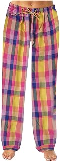 QWUVEDS Loose trousers women's summer trousers women's summer trousers women's loose women's autumn spring checked printed trousers full length long trousers sports trousers women's jogging suits
