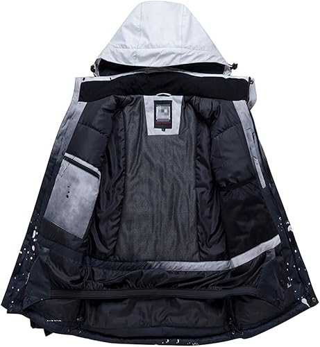 Miniatura 5 de Conjunto de pantalones gruesos y cálidos para mujer para esquí snowboard chaqueta