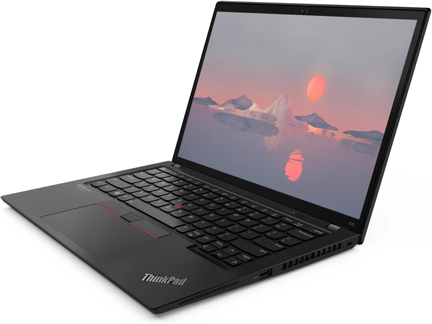 Lenovo ThinkPad X13 Gen 1 Laptop Professional, Display HD da 13,3 pollici, processore Intel Core i5-10210U, 16 GB di RAM, SSD 256 GB, tastiera giapponese, Windows 11 Pro (ricondizionato)