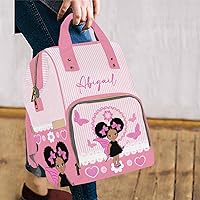 Vista 5 de Artsadd Bolsa de pañales personalizada con nombre Mochila de bebé personalizada para mujer, pattern 02, Mochilas Daypack