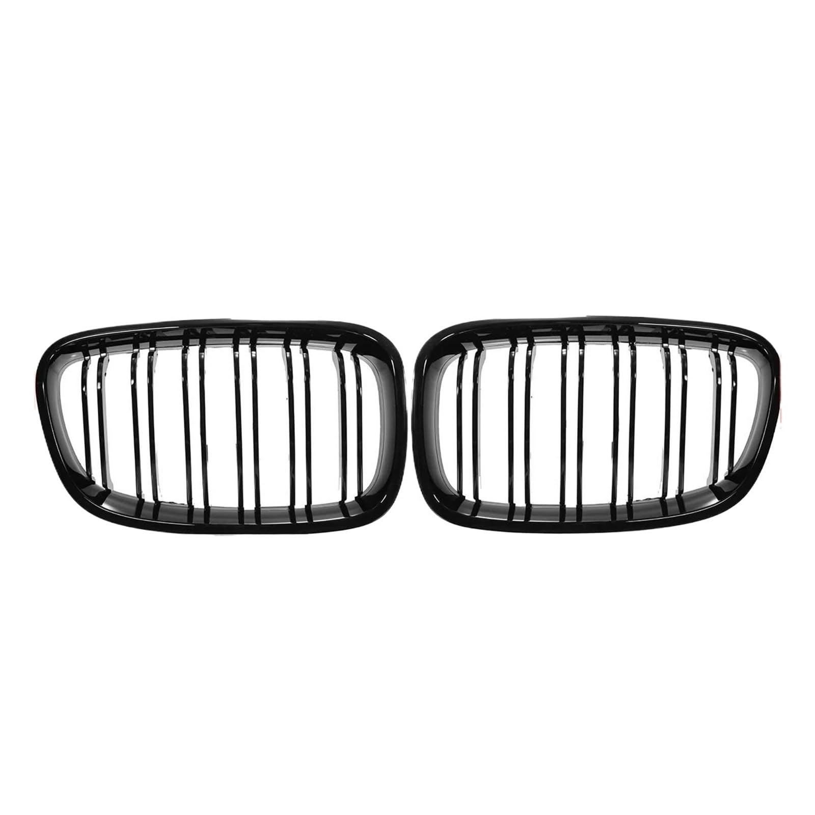 Parrilla parachoques delantero negro brillante para Serie 1 2011 a 2014 5