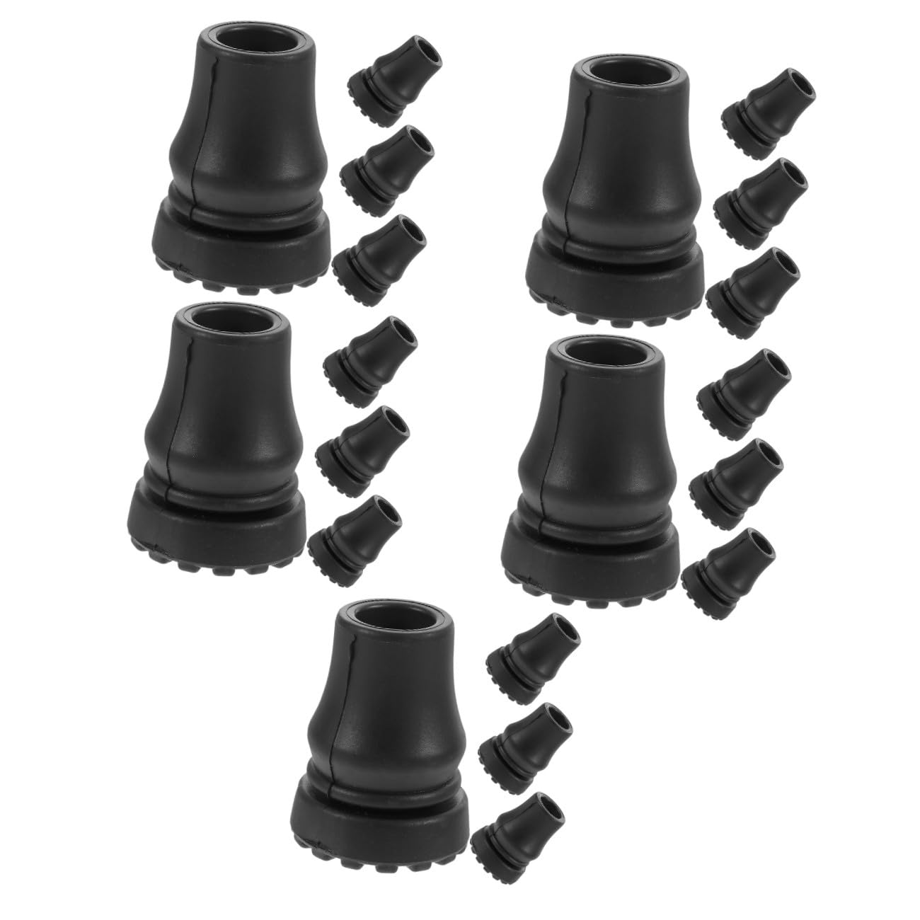 Yardwe Funda para Bastones De Trekking Lindo Dispensador De Cinta Revestimientos Agujereado Varilla De Respaldo De Espacios Alimentador Dispensador Y Cinta Black Caucho