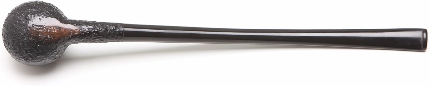 Savinelli Churchwarden Rustic 313 Tobacco Pipe