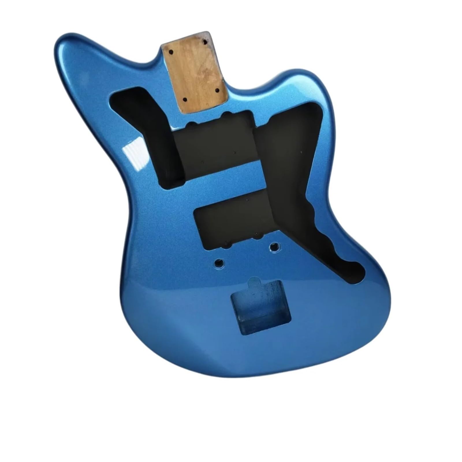 Corpo in ontano for chitarra elettrica JM con metallo blu