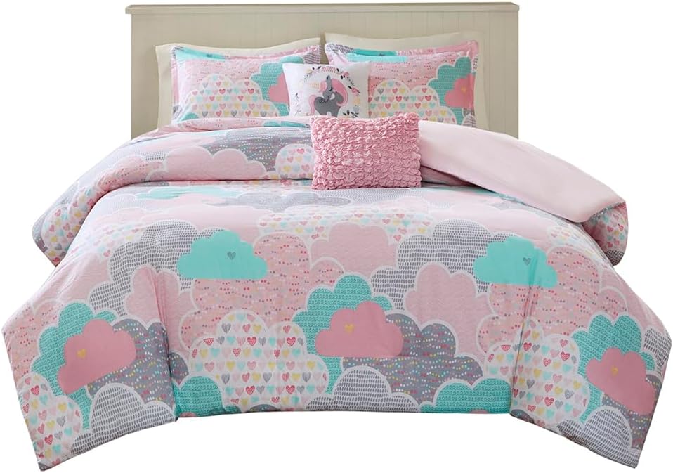 Gracie Mills Eowyn Cotton Printed Duvet Cover Set - Thumbnail 3