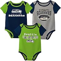 Vista 2 de Outerstuff NFL - Enterizo de 3 piezas para recién nacidos, con bloques de construcción