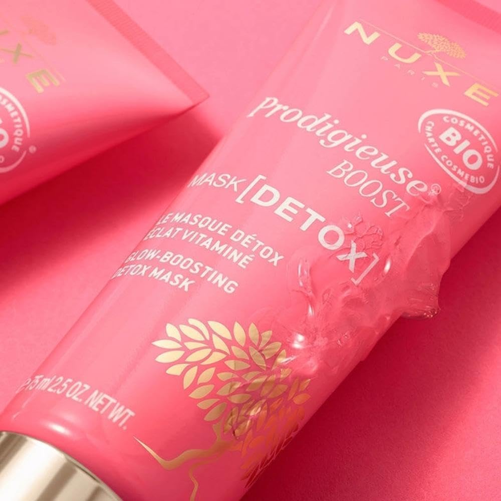 Nuxe Prodigieuse Boost Radiance Detox Mask 75ml, 5-Minute Face Mask, With Citrus Extract to Clear Skin & Boost Radiance - Image 2