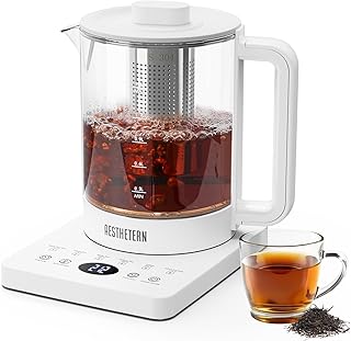Electric Glass Electric Kettle with Infuser