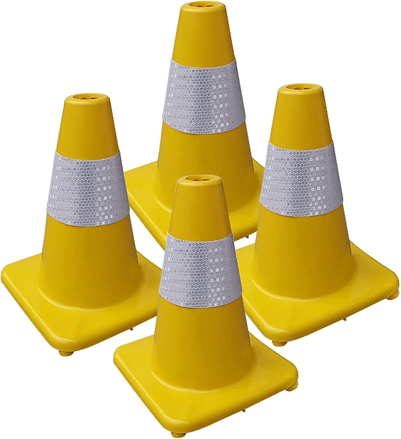WQPMNYG Reflective Traffic Cones with Durable Construction for Road Safety and Outdoor Activities