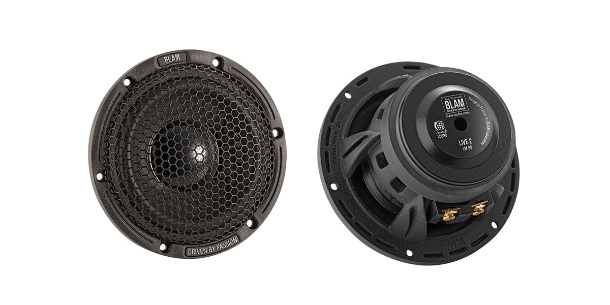 Amazon.co.jp: BLAM ブラム LM80 3インチ(80mm) ミッドレンジ 車載用