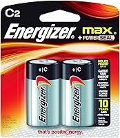 Vista 1 de Energizer Baterías MAX C (paquete de 2), pilas alcalinas C