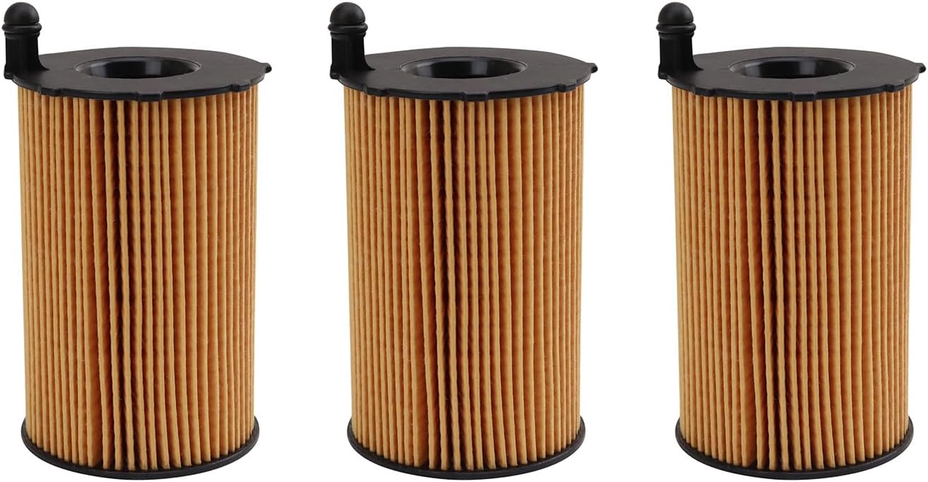 TRQ Engine Oil Filter Compatible with 2014-2016 Audi A6 Quattro A7 Quattro A8 Quattro Q5 2013-2015 Q7 2013-2016 Porsche Cayenne Volkswagen Touareg