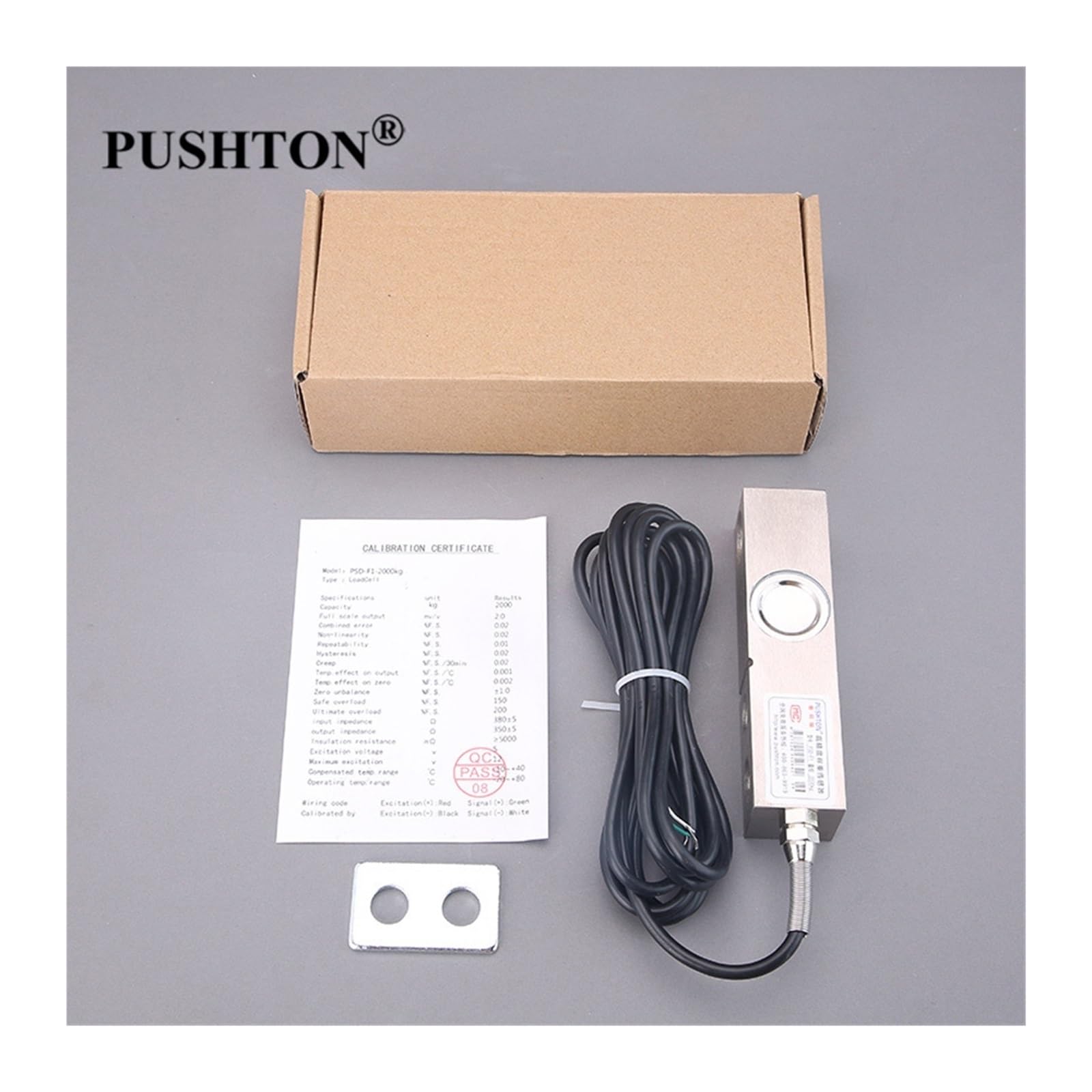 Sensor voladizo del peso de la prueba de la célula de carga de la fuerza de corte PSD-F1 100Kg 200Kg 300Kg 500Kg 1T 2T 3T(500KG)