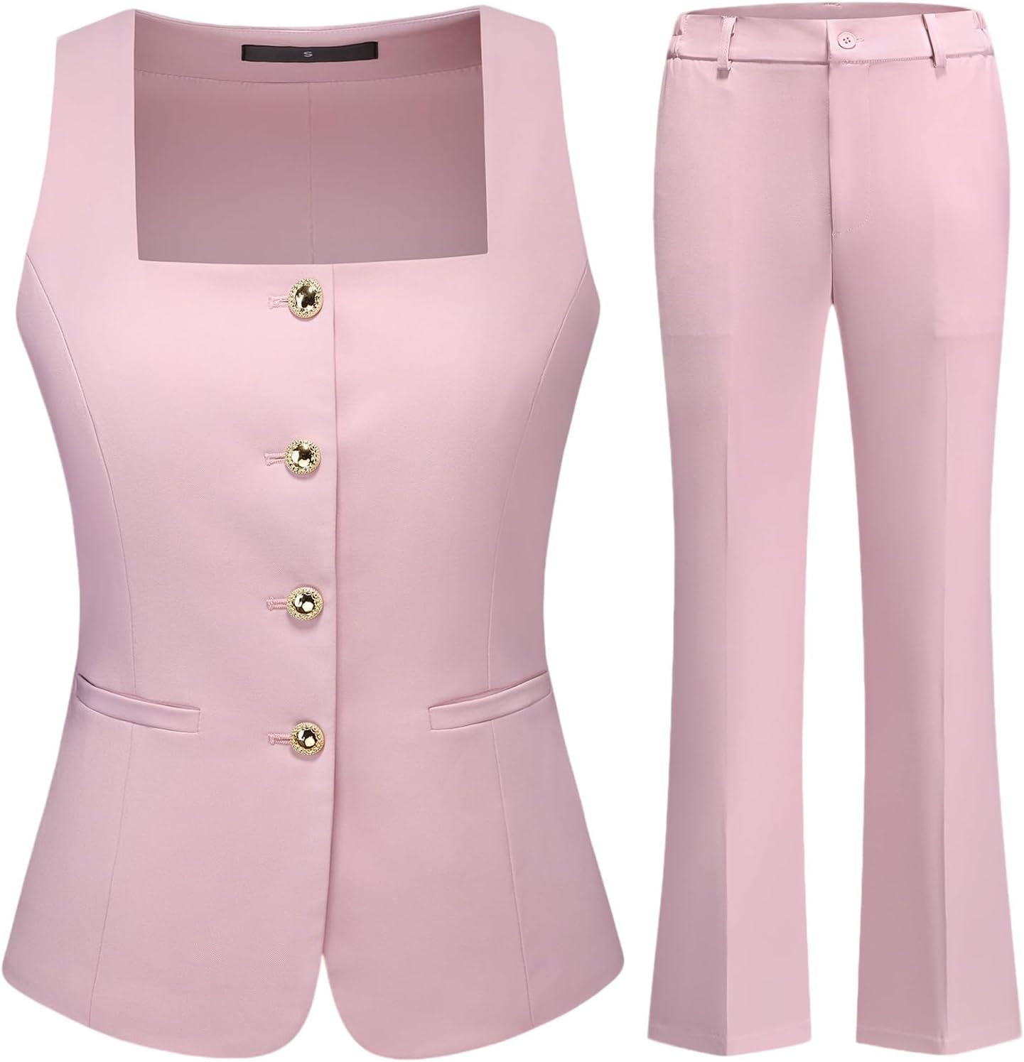 MODFUL 2 Piece Sets for Women Dressy Vest Pants Suits