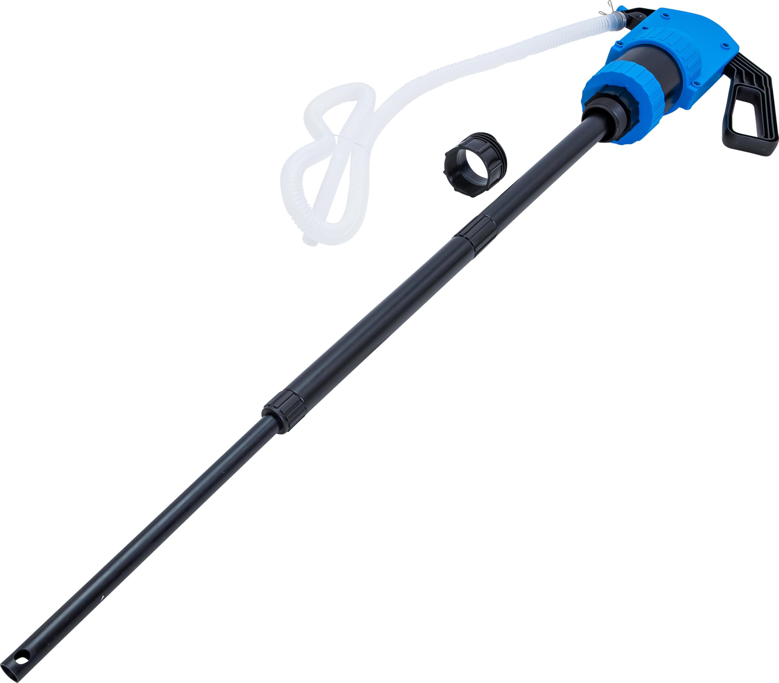 BGS 74565 Bomba de barril de palanca para urea AUS32 z 2 adaptadores
