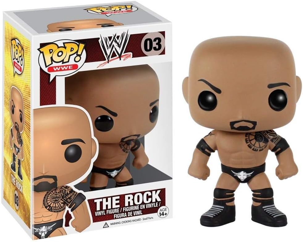 Funko POP WWE : The Rock Action Figure