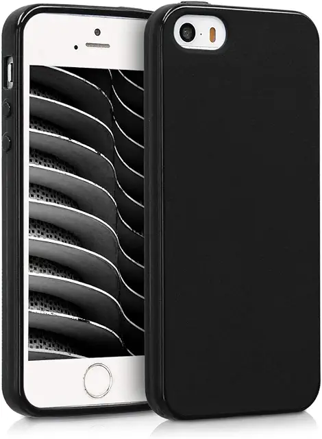 Custodia iPhone 5/5S/SE 2016 in Silicone TPU Nero - Cover Protettiva