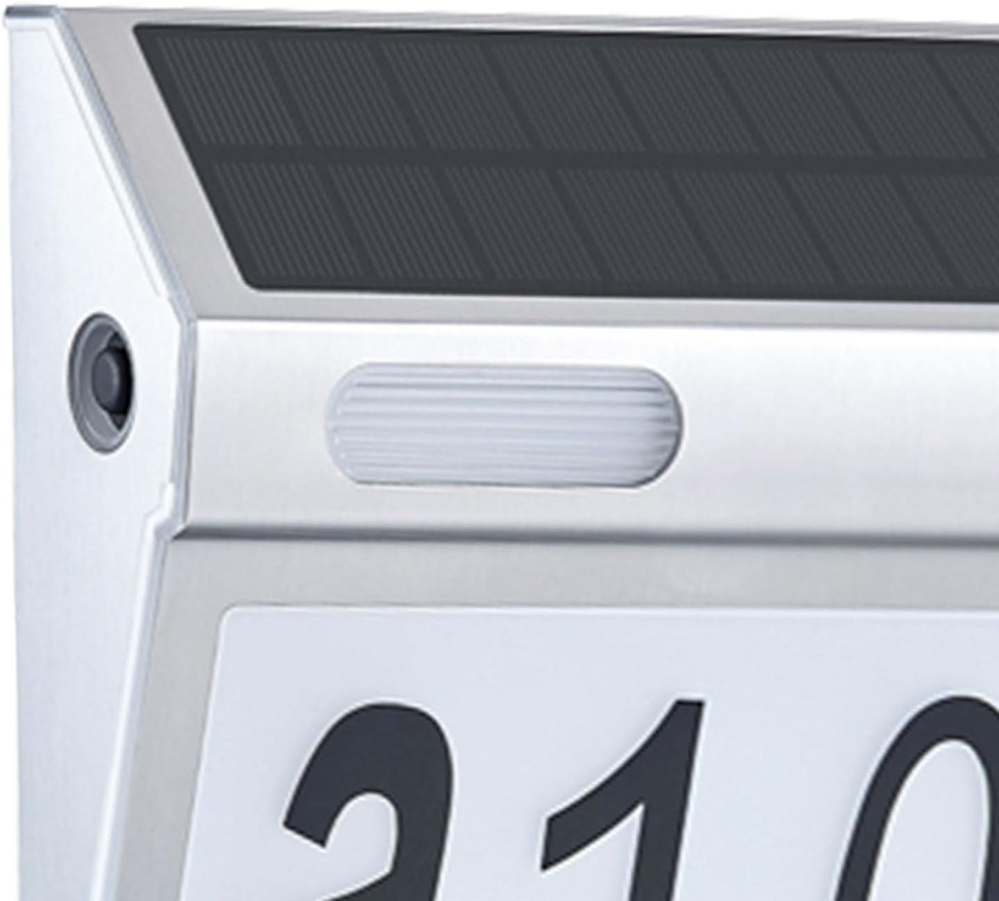 CLUB BOLLYWOOD® Solar Address Sign Lights Solar Powered Lighted Address Plaque for Home Yard | Garden D?©cor | Garden Plaques & Signs| Garden Plaques & Signs|1 Solar Address Sign