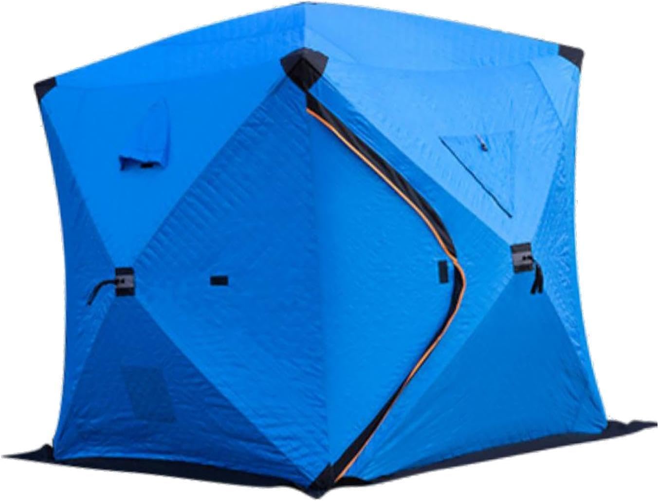 Ice Fishing Shelter Ice Fishing Tent with Reflective Strip Weather Resistant, Portable, Insulated