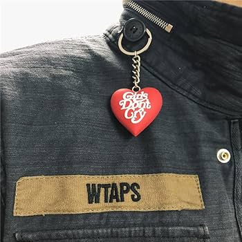 Pink Girls Don't Cry Human Made Key Chains Men Women Love