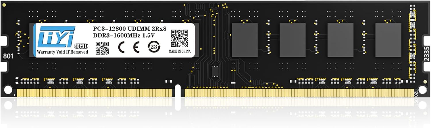 LIYI DDR3 RAM 4GB 1600MHz: Review Testado por 7 dias para upgrade Desktop