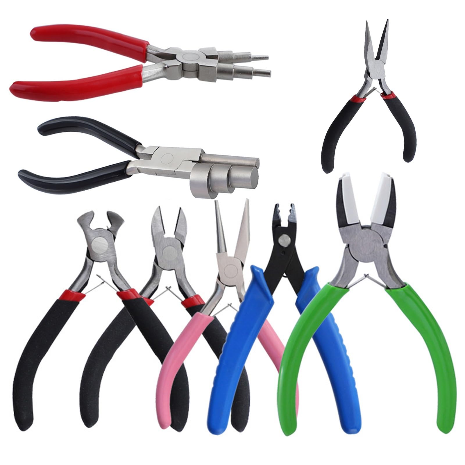 Jewelry Pliers Jewelry Making Tool Bail Making Pliers Bending Wire Bending for Beading Looping Shaping Wire DIY Crafts,Jewelry Makings Looping Crafts(H)