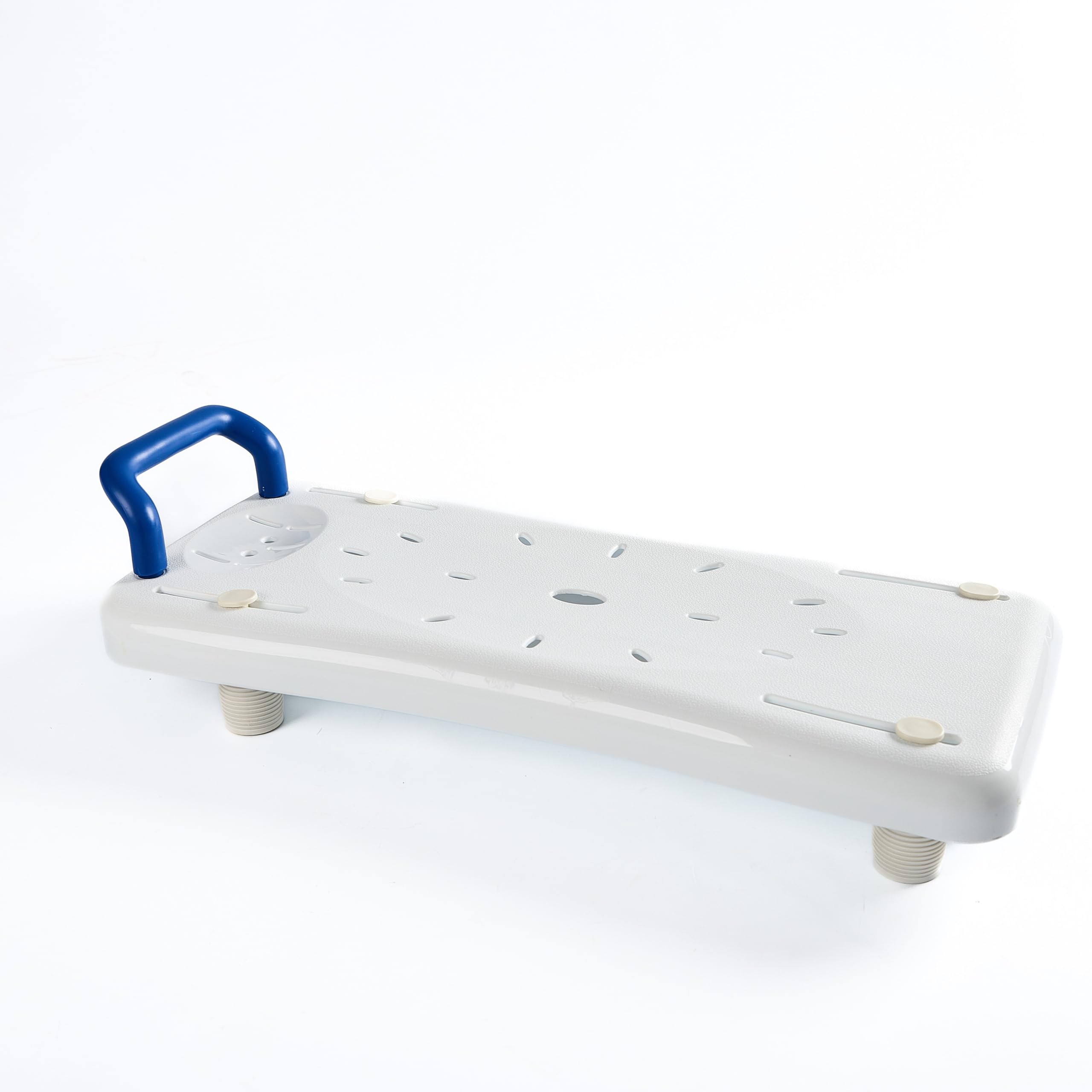 StrideOnBath Board/Shower Board with Handle – Non-Slip Bathtub Seat for the Injured, Elderly and or Disabled, Adjustable Transfer Board for Safe Bathing and Showering
