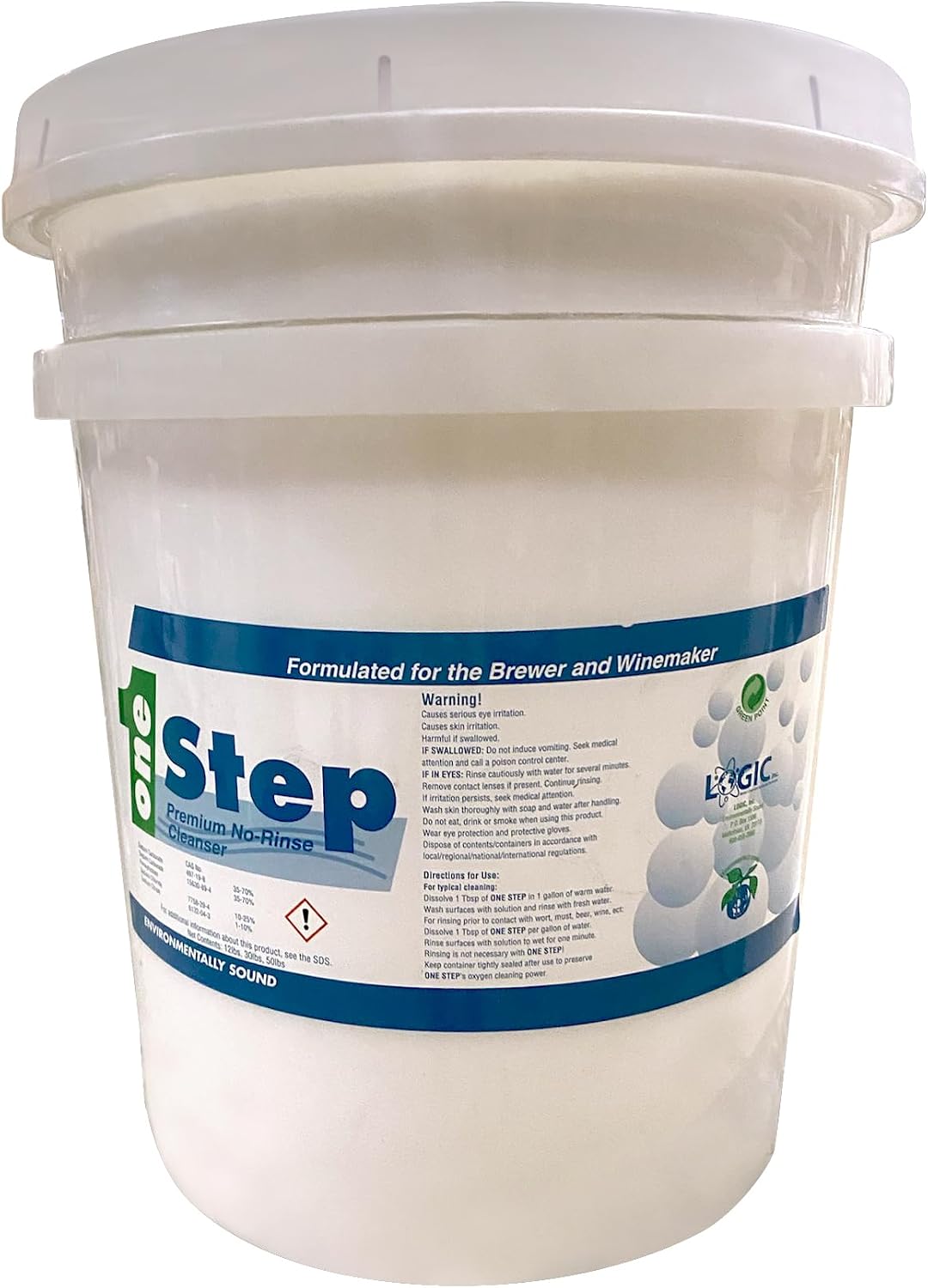 Home Brew Ohio One Step No Rinse Cleanser 50 pounds (50 LB)