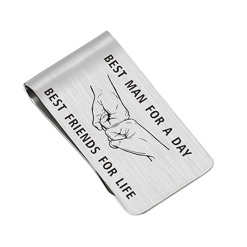 Emideary Money Clip for Men, Stainless Steel Front Pocket Wallet