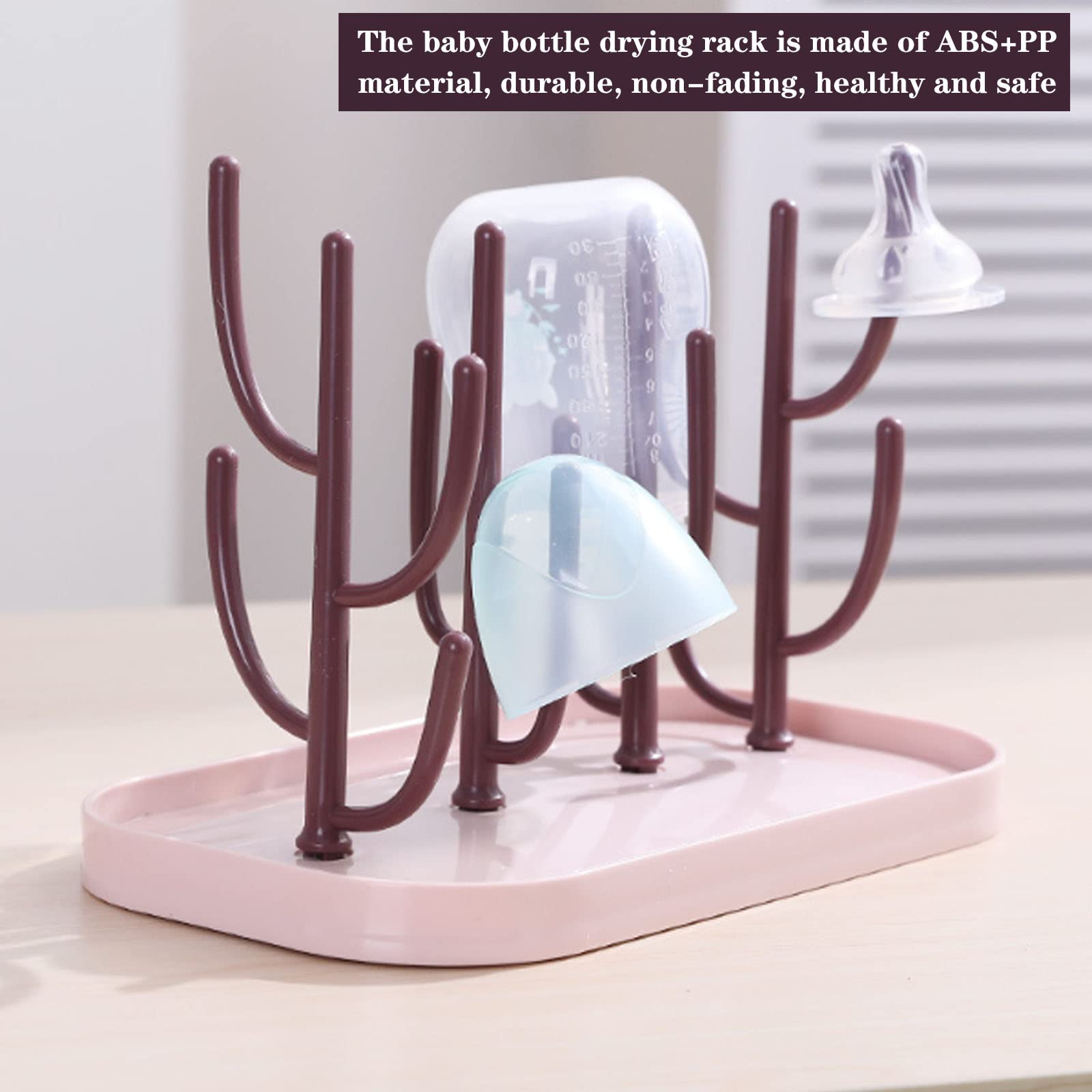 Rastrelliera Asciuga Biberon - Stendino Con 16 Puntoni Rimovibili, Senza BPA, Per Tettarelle E Accessori - Foto 6