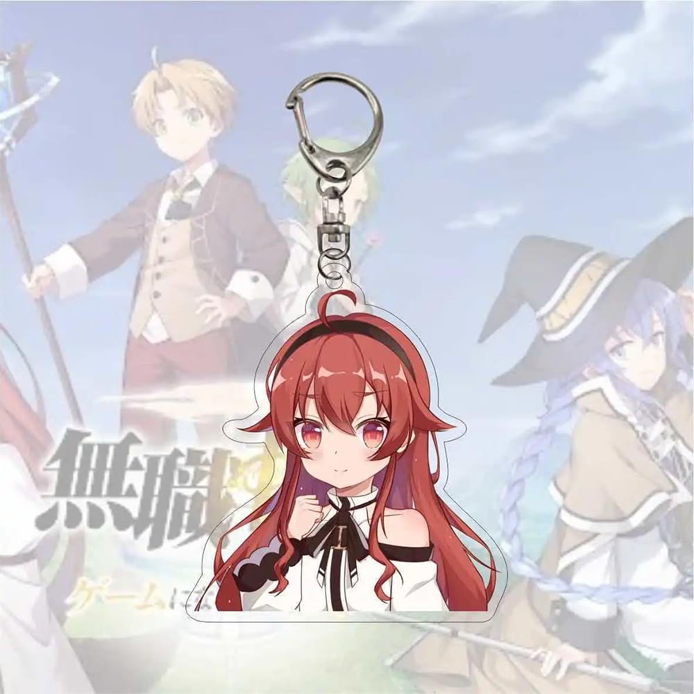Amazon.co.jp: 無職転生 Ⅱ キーホルダー ロキシー シルフィエッ