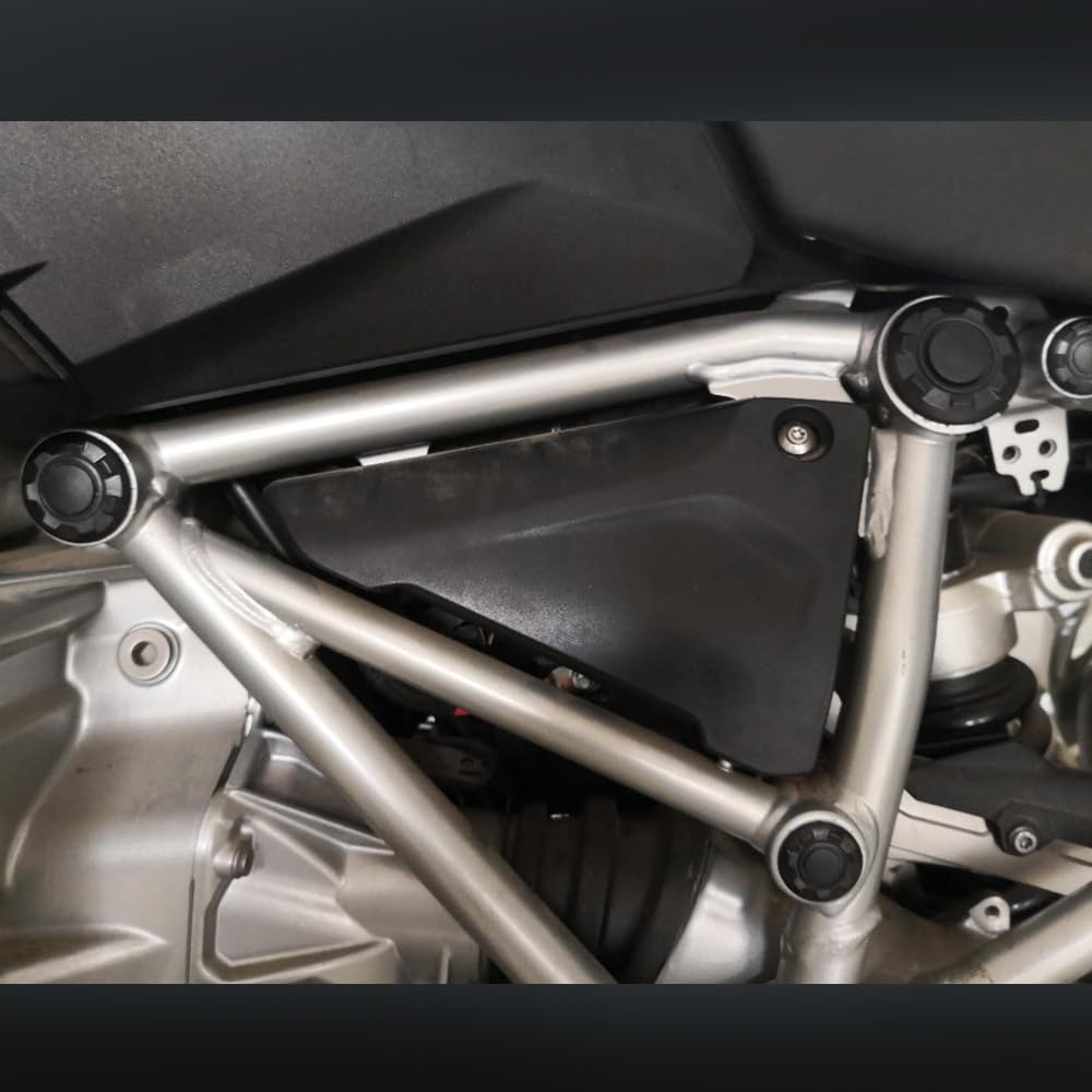 Tapas de la cubierta del agujero del marco de la motocicleta 9 piezas Kit de tapones del agujero del marco de la motocicleta Decoración para R1200GS LC R1250GS Adventure 2014 2015 2016 2017 2018 2019