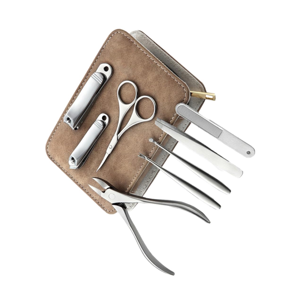 IMIKEYA Coupe-ongles Professionnel Avec Ciseaux Et Kit De Soin Pour Manucure Des Mains