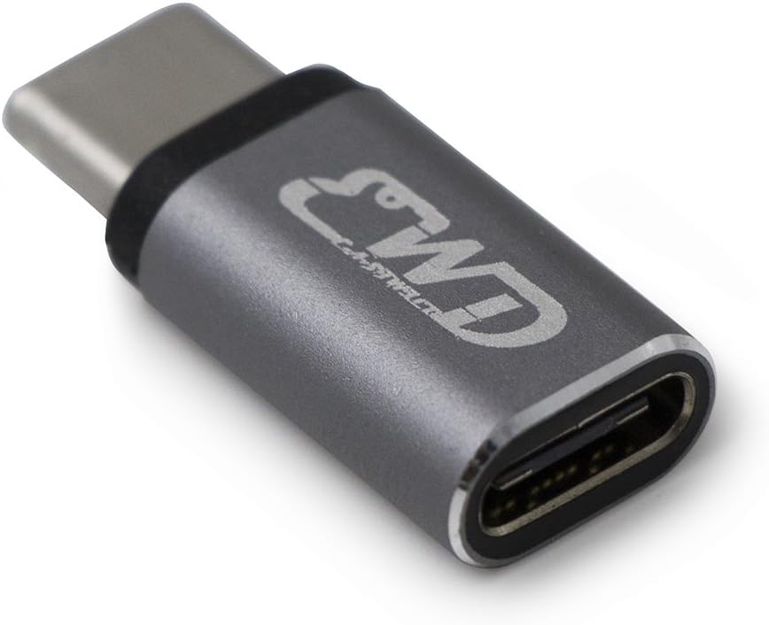USB C Male to USB C Female Adapter Extension / EASTWILD Type C Extender for Samsung DeX, Compatible with Galaxy S9 / S9 Plus / Note 8 / S8 / S8 Plus MacBook air and MacBook pro and All USB C Devices