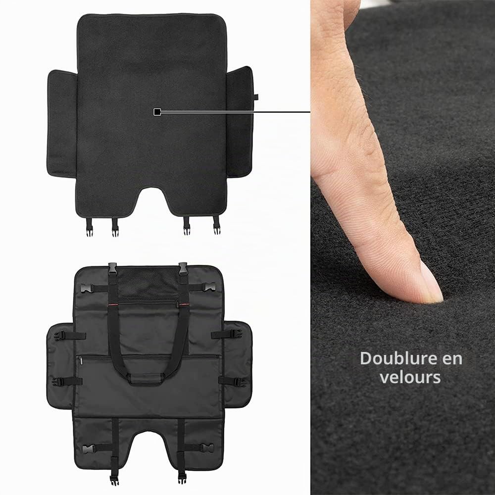 Sac de transport pour écrans LCD de 24 pouces et moniteurs, étui de protection pour moniteur de 24 pouces, noir