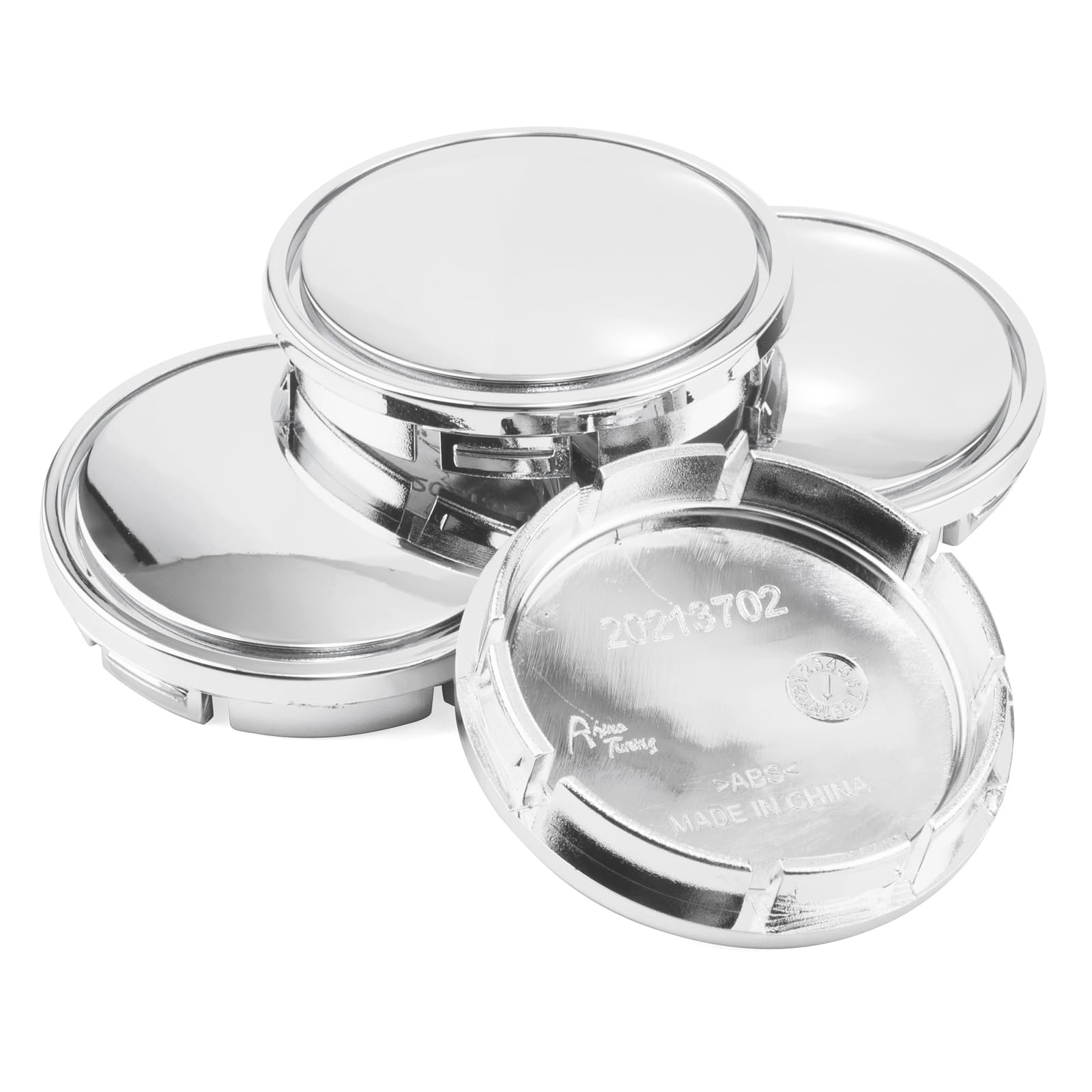 4 Stück 56 mm (2,20 Zoll) Radnabenkappen für Autos, passend für Gen5 2015–2018, Aluminiumfelgen mit 18 Zoll Felgendurchmesser, ersetzt 1J0 601 171