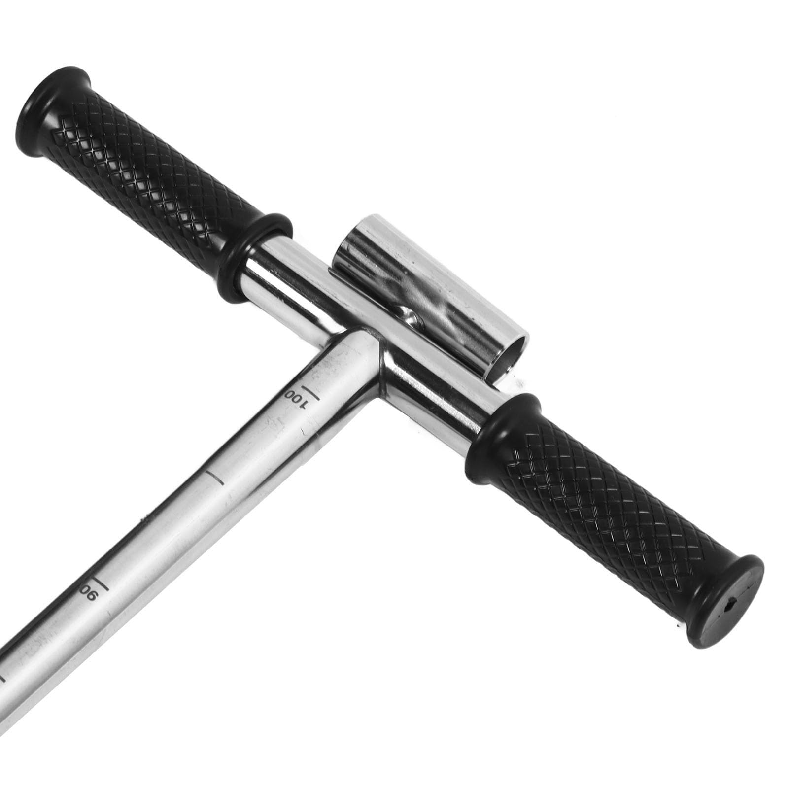 Sonda do Pobierania Próbek Gleby ze Stali Nierdzewnej, 1 M, 38 mm, Wiertło Gruntowe do Ogrodów, Farm i Trawników