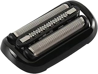 ブラウン シリーズ6 シリーズ5用 互換 替刃 電気 シェーバー s5 s6 交換用 braun用 series5 6 髭剃り 網刃 内刃一体型 ヘッド F/C 53B 対応 ブラック メンズ シェーバーアクセサリー (ブラック)