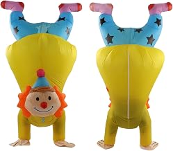 Adult Inflatable Clown Costume Funny Adult Halloween Easter Inflatable Clown Costume Upside Down