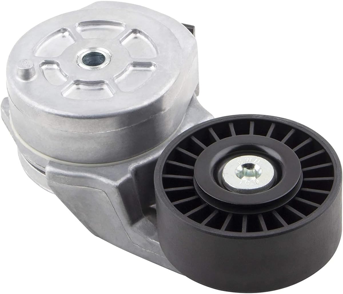 Belt Tensioner Assembly w/Pulley Fit For Dodge Ram 2500 3500 1994-2002, For Dodge D250 D350 W250 W350 1989 1990 1991 1992 1993 L6 5.9L Diesel Replace# 38157, 3912254, 4429254, 5017789AA