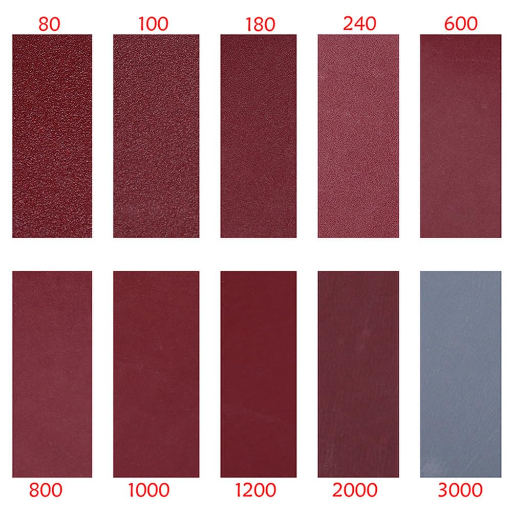 100 Pezzi 50/75 mm Dischi abrasivi Carta vetrata abrasiva Rotonda Grana 800-3000 Nastro abrasivo Carta lucidante tampone smerigliatrice angolare Accessori, 2 Pollici, 10