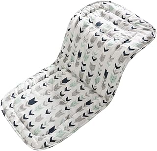 KOERIM Colchoneta Silla Paseo Universal Colchoneta para Cochecito,Almohadilla de Algodón para Cochecito de Bebé