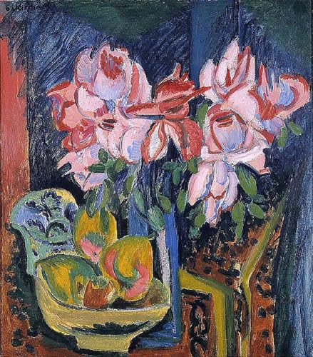 Cuadro de lienzo de Handorgler en Mondnacht por Kirchner para pared de dormitorio (60x90cm)