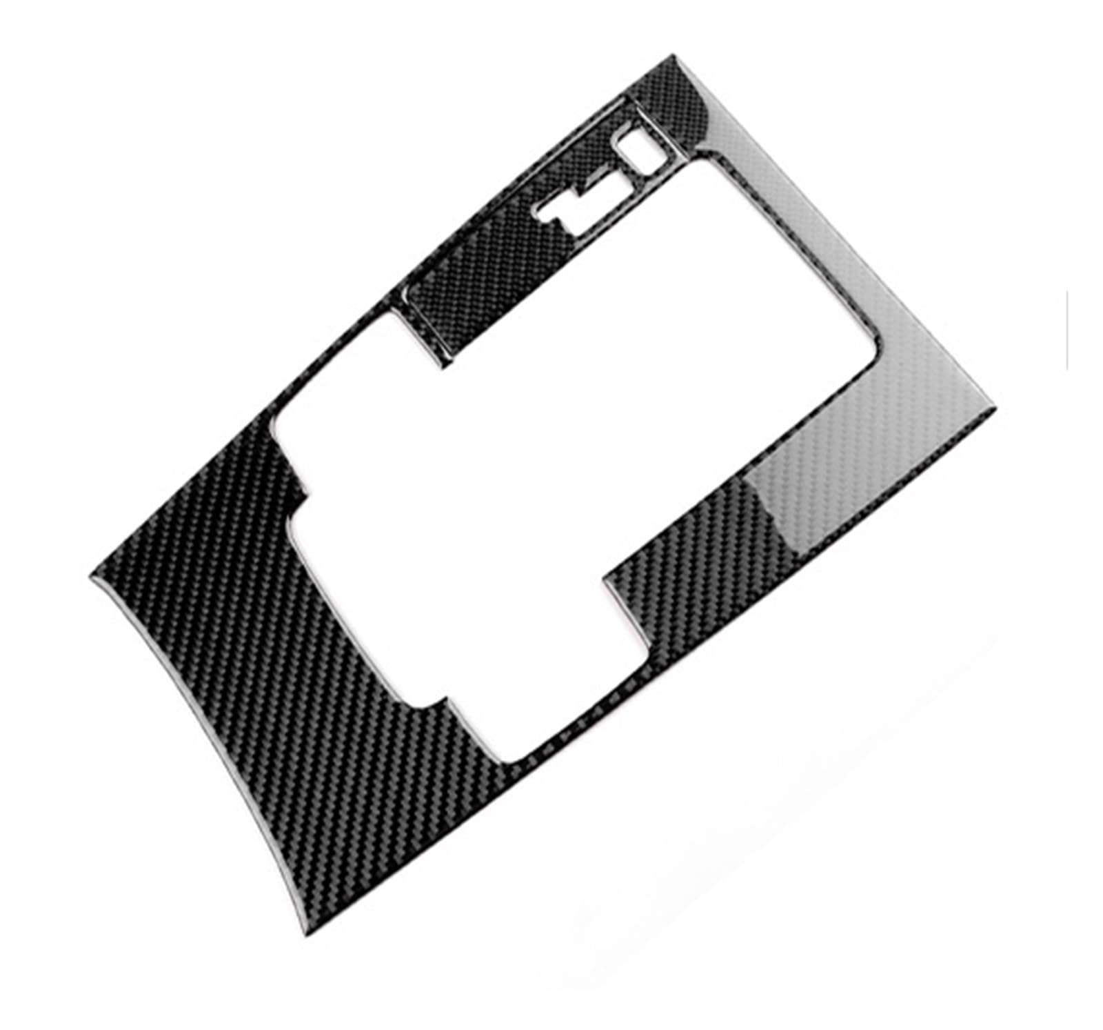 Interior Trim for Mazda 3 for Axela BP 2019-2021 2024 2025 Manual Automatic MT/AT LHD RHD Car Gear Shift Real Soft Carbon Fiber Sticker Cover Trim Sticker(Automatic LHD Black)